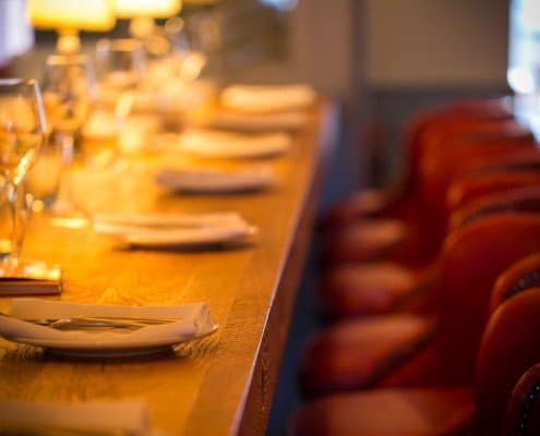 Chef's table at El Gato Negro