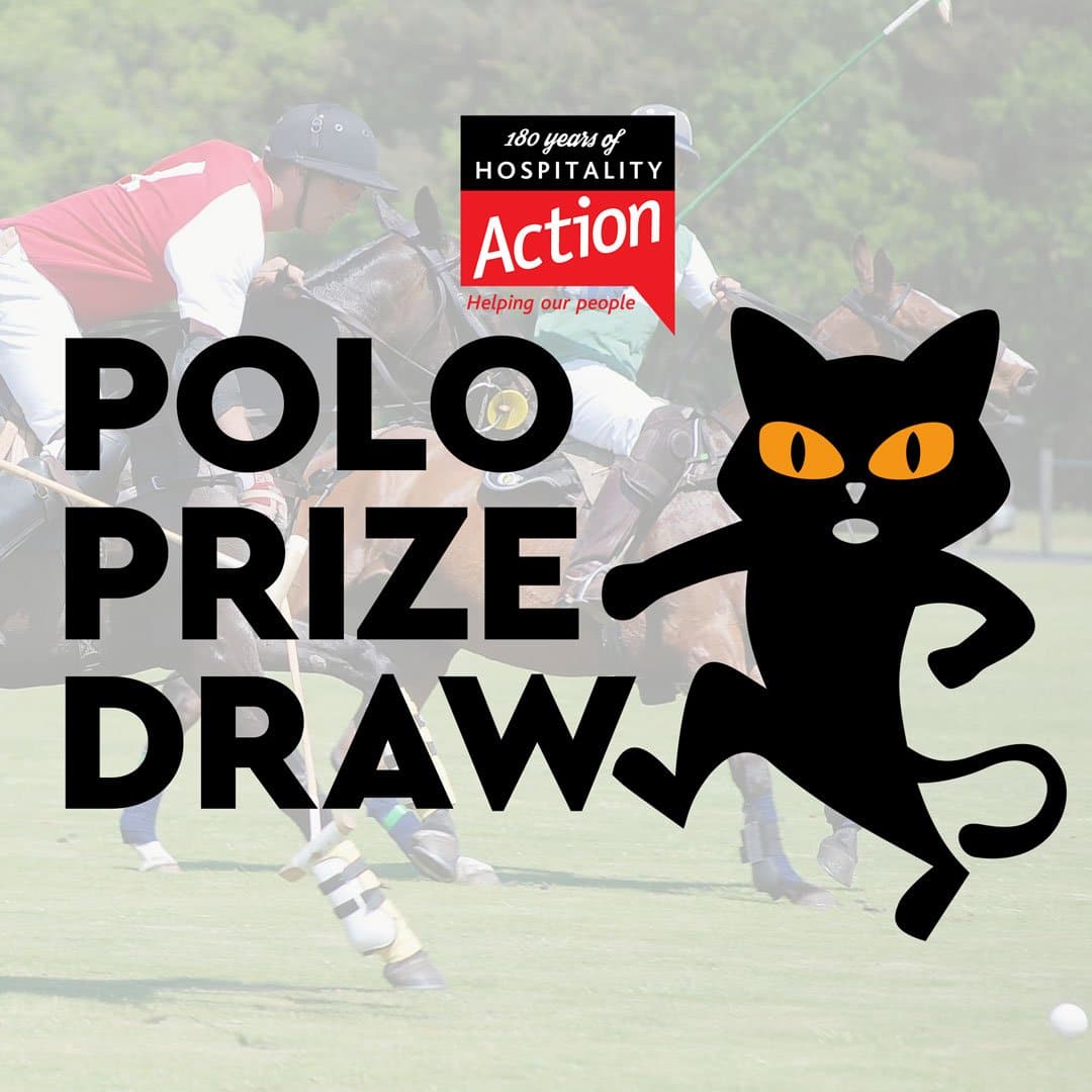 Prize draw for Hospitality Action's Charity Polo Day